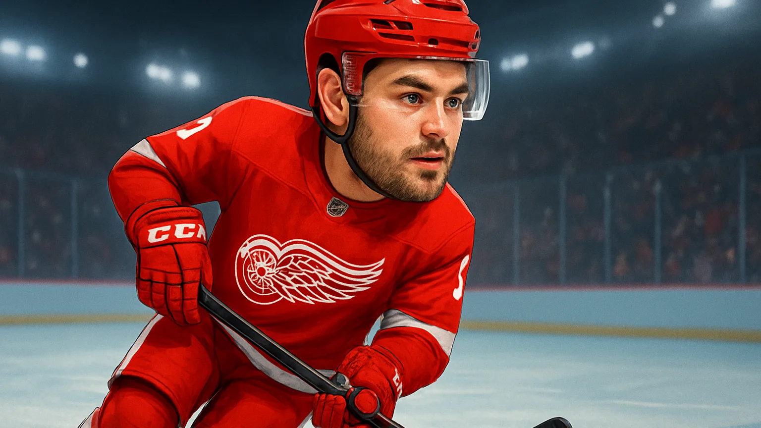 Illustration for: Red Wings sign Alex DeBrincat to seven-year extension