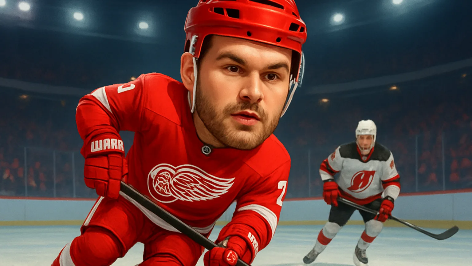Illustration for: Red Wings reportedly near seven-year contract extension with Alex DeBrincat