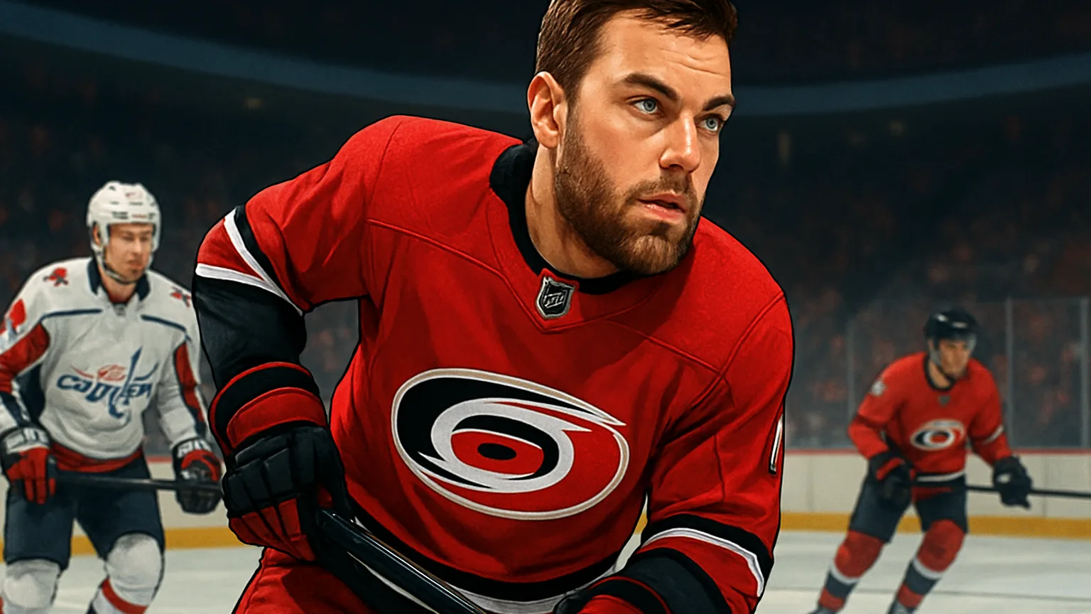 Illustration for: Hurricanes' Taylor Hall exits Tuesday's game vs. Capitals