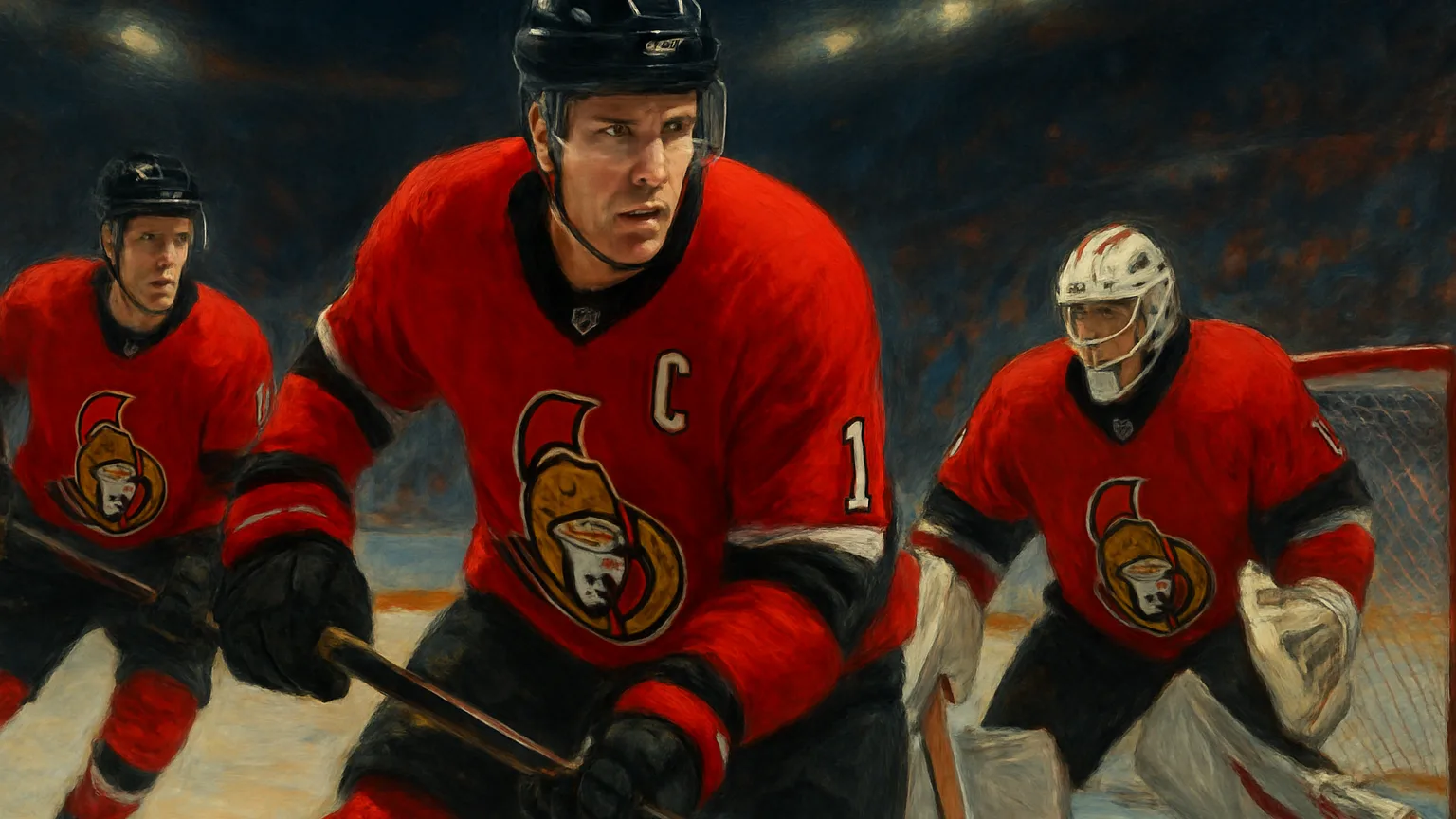 Illustration for: Senators win five of six despite early-season injury wave