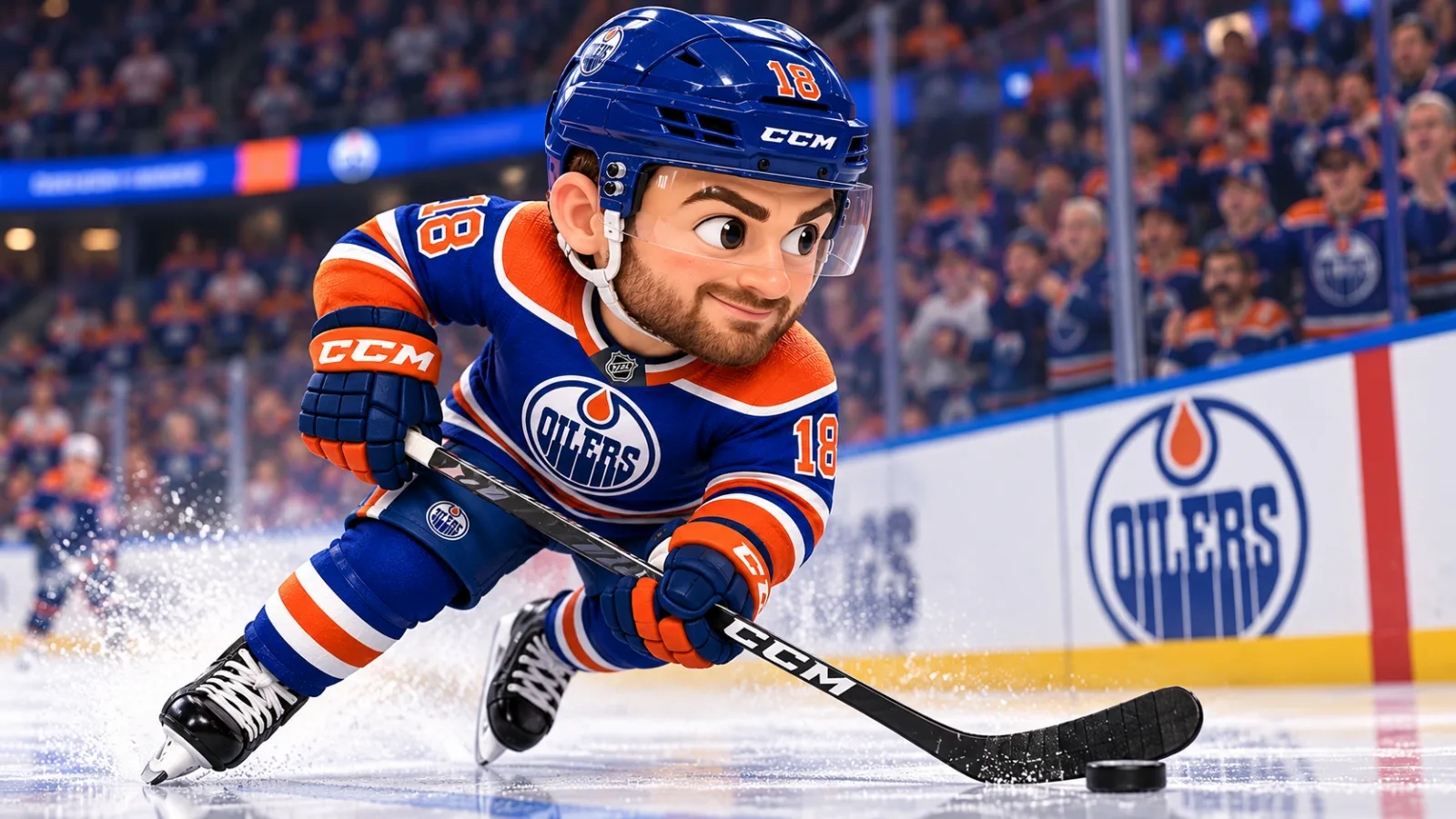 edmonton oilers forward zach hyman out two weeks with undisclosed injury