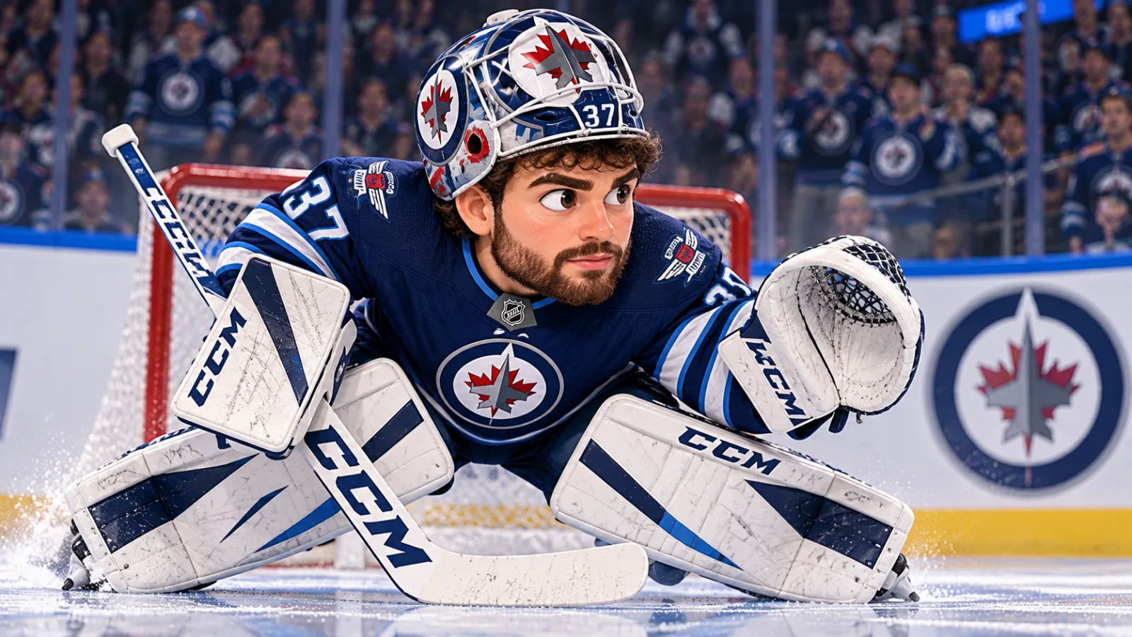 Jets open season with Skinner in net amid Hellebuyck trade holdout